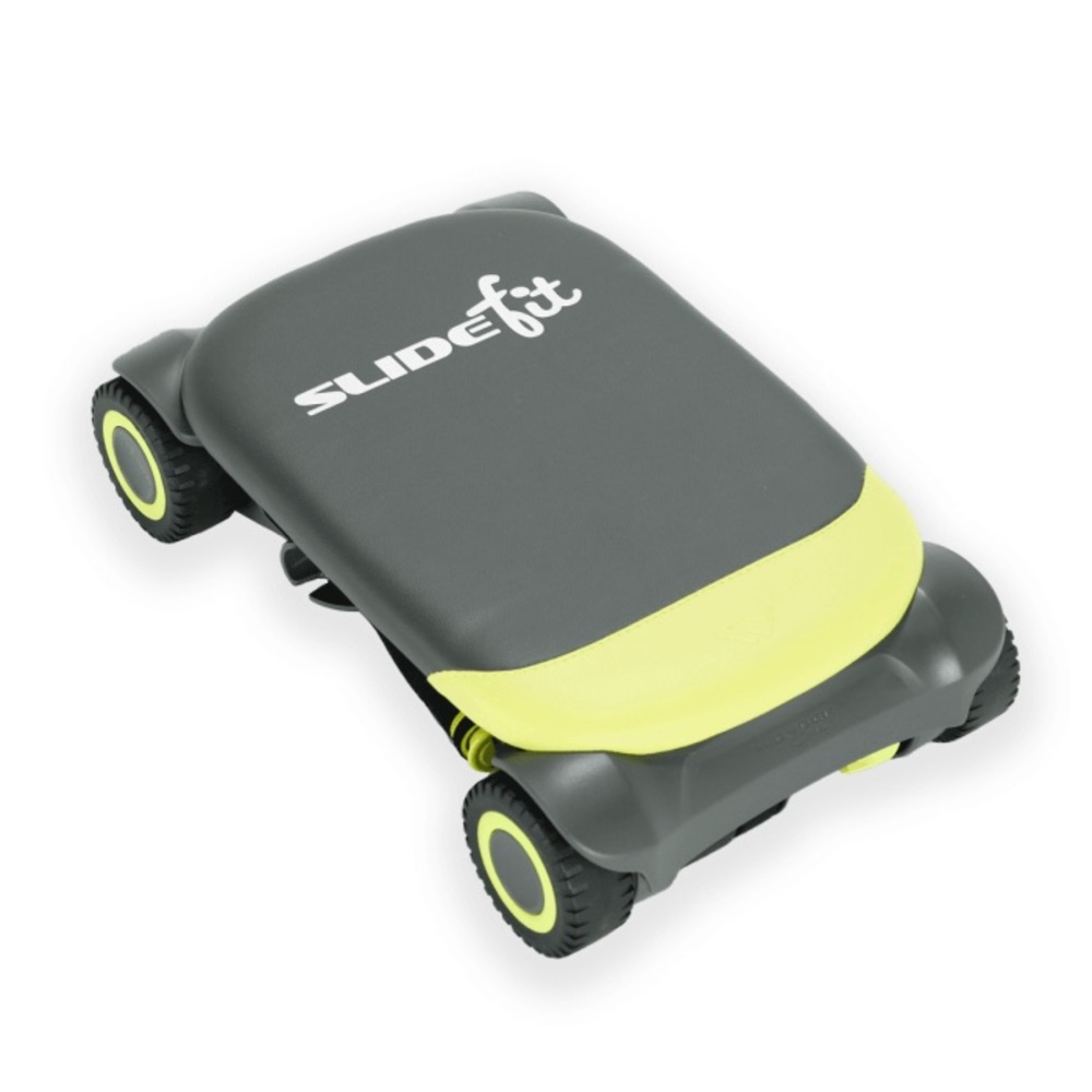 SlideFit Gray and Yellow Scooter